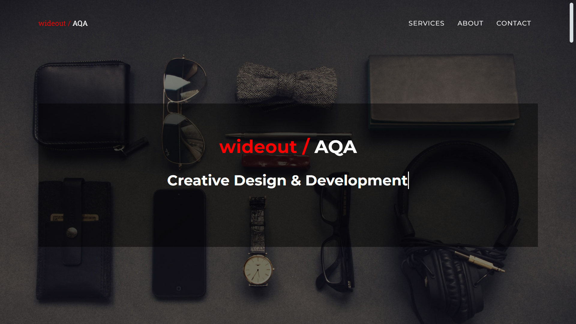 Rebrand case study for Wideout/AQA